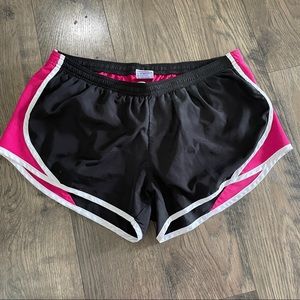Soffee Athletic Shorts - Pink & Black - Size X-Large